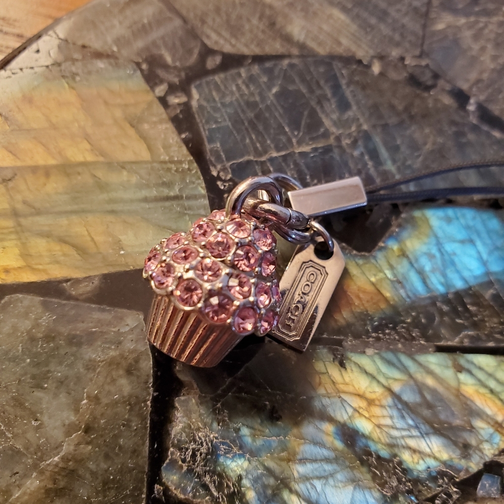 Coach cupcake charm